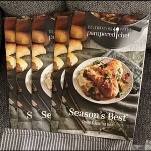 Pampered Chef Season’s Best Cookbooks Fall/Winter 2020 & Spring/Summer 2021